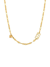 Shine Gold Citrine Gemstone Choker Necklace