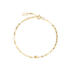 Shine Citrine Gemstone Gold Bracelet