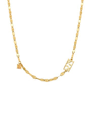 Shine Gold Citrine Gemstone Choker Necklace