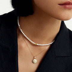 Smiley Freshwater Pearl Necklace