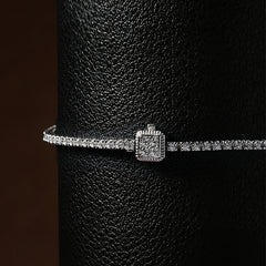 Unlock Essential Tennis Bracelet (Slim Version)