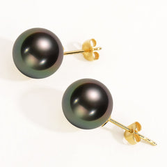 SOL 18K Tahitian Gold Earring