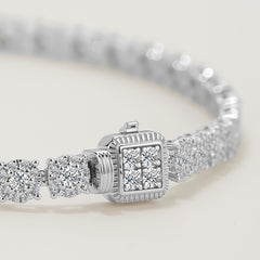 Unlock Statment Tennis Bracelet