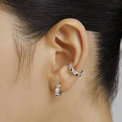 Unlock Platinum Multi-Lock Earcuff