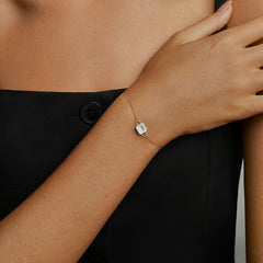 Lokki Gold Mother-of-Pearl Diamond Bracelet