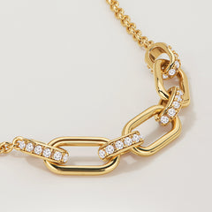Essential Gold Vermeil Paperclip Chain Necklace