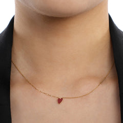 Ryuji Smiley 18K Gold Necklace