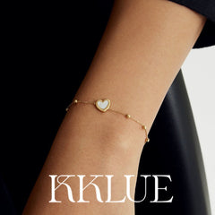 Flip 18K Double-Sided Single Hearts Bracelet