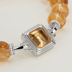 Unlock Amulet Citrine Energy Bracelet
