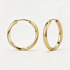 Essential 14K Soft Twist Hoop Earrings
