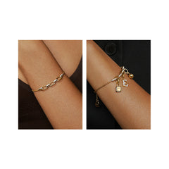 Essential Gold Vermeil Paperclip Chain Bracelet