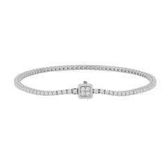 Unlock Essential Tennis Bracelet (Slim Version)