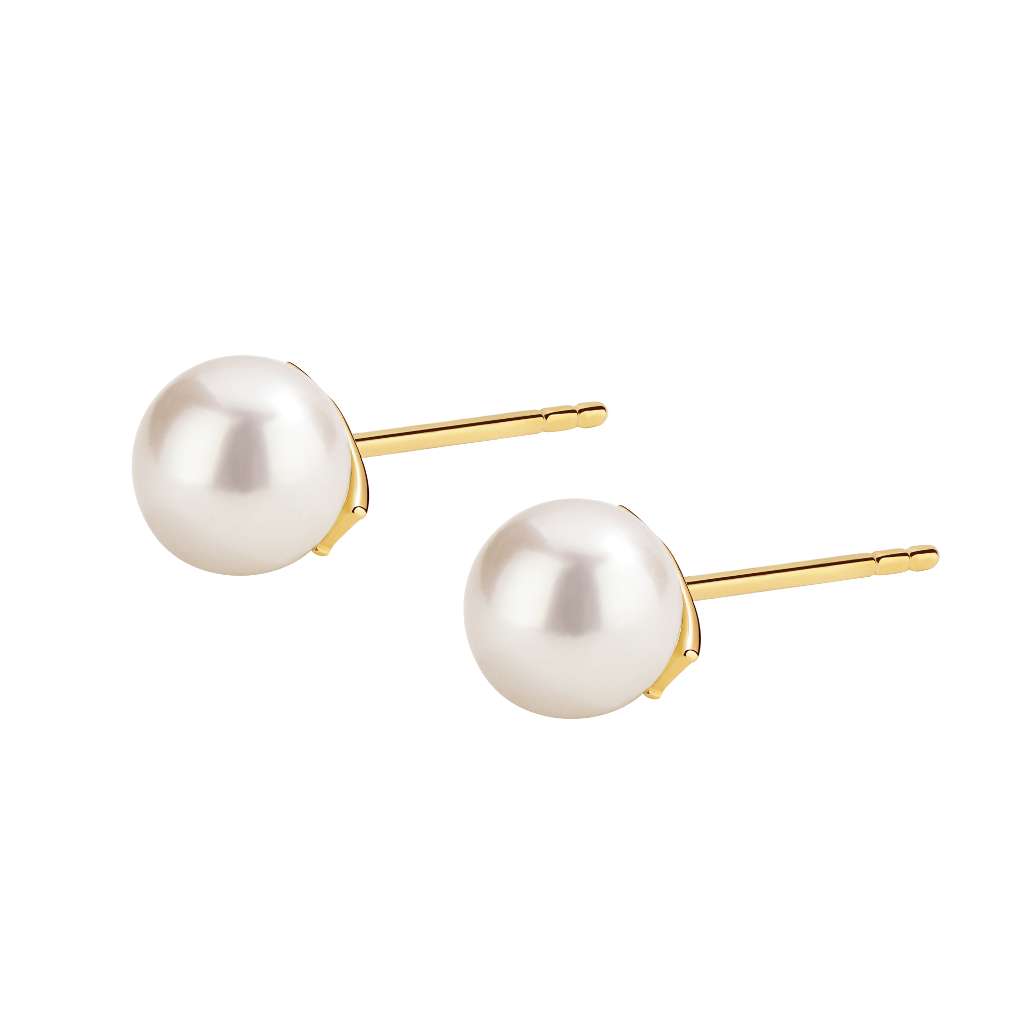 Sol-18K Pearl Gold Earring