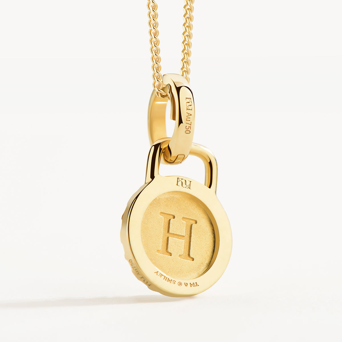 KKLUExSMILEY® Smiley Sunshine Gold Necklace