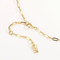 Smiley Companion Gold Necklace