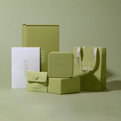 Unlock Marks 18K U-Shape Diamond Gold Ring