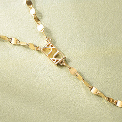 Shine K Gold Y-Shape Necklace