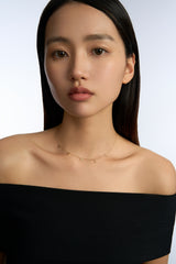 Moment 18K Diamond Dog Personalise Letters Necklace