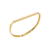 Unlock 18K Diamond Edge Bangle
