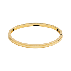 Unlock Marks 18K Round Gold Bangle