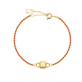 Unlock 18K String Bracelet