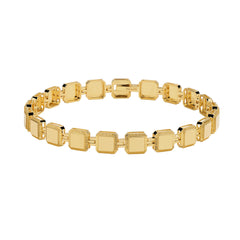 Unlock 18K Multi- Lock Gold Tennis Bracelet