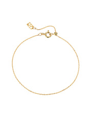 Moment 18K Classic Plain Chain Bracelet