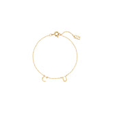 Moment Personalized Letter Bracelet