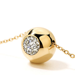 Smiley® 14K Gold Diamond Bead Bracelet