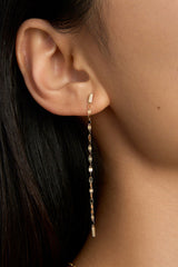 Shine Gold Convertible Threader Earring