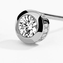 D Muse Platinum Diamond Earring