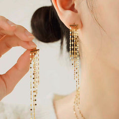 Shine Gold Statement Party Earring