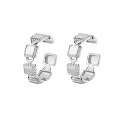Unlock Platinum Multi-Lock Earcuff