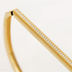 Unlock 18K Edge Bangle