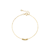 Essential 14K Sliding Beads Bracelet