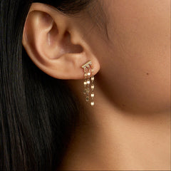 Shine Gold Daily Party Earring