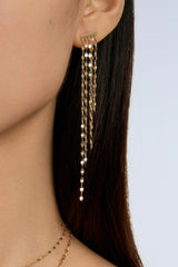 Shine Gold Statement Party Earring