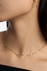 Shine Gold Moment Choker Necklace