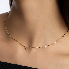 Shine Gold Moment Choker Necklace