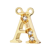 Moment 18K Diamond Capital Alphabet Charm