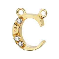 Moment 18K Diamond Capital Alphabet Charm