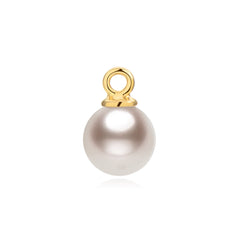 Moment 18K Akoya Pearl Energy Stone Charm