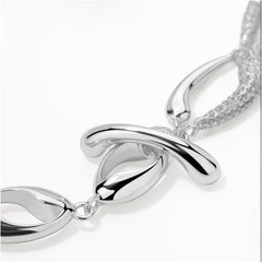 Smiley® Daisy Heart Silver Luxury Bracelet