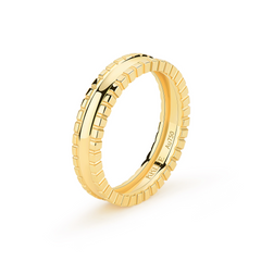 Unlock Marks 18K U-Shape Gold Ring