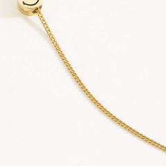 SMILEY 18K Cuban Chain Necklace