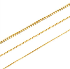 Essential 18K Gold Cuban Chain Necklace