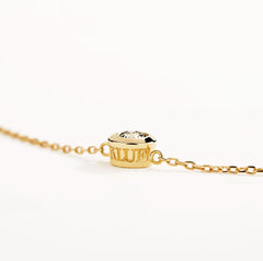 D Muse 18K Diamond Gold Bracelet