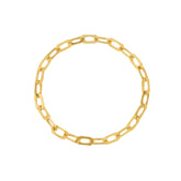 Moment 18K Long Cross Chain Ring