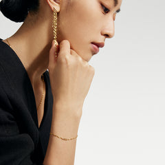 Shine 18K Gold Chain Bracelet