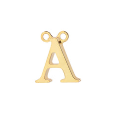 Moment 18K Gold Capital Alphabet Charm